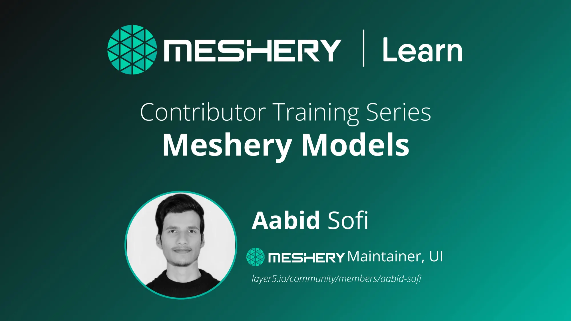 Contributing Training Series: Meshery Models
