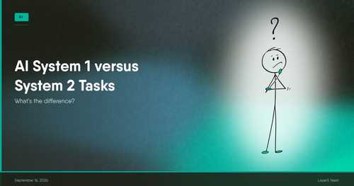 AI System 1 versus System 2 Tasks