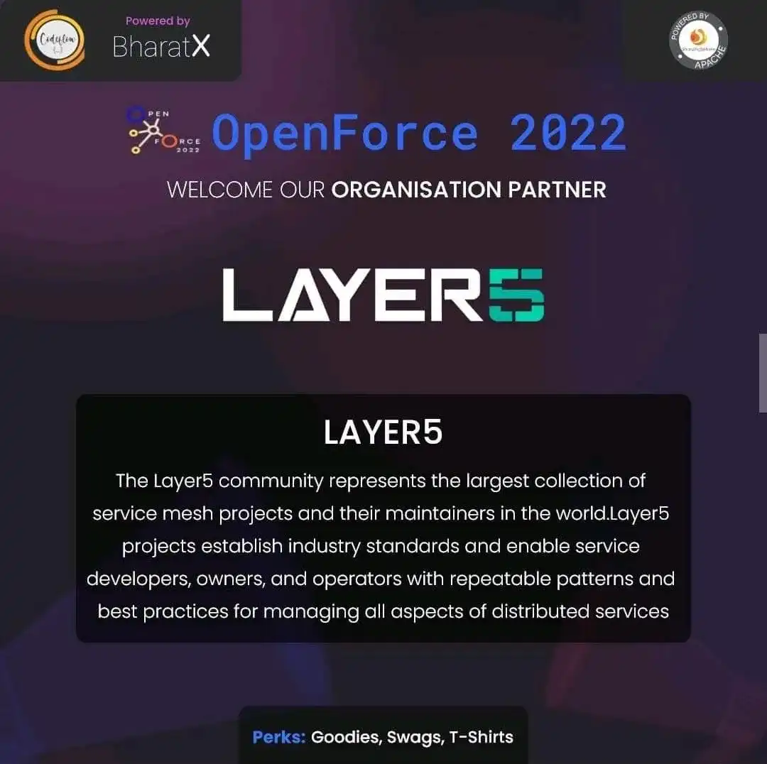 Layer5 collaboration with OpenForce 2022