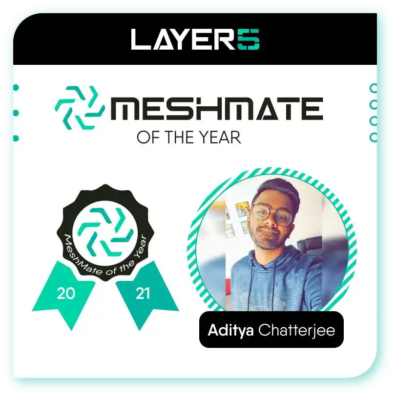 MeshMate of the Year 2021: Aditya Chatterjee